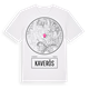 White t-shirt med Kaverös t-shirt