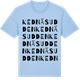 Blue Soul t-shirt med Kednäsudden ordlek t-shirt