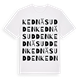 Kednäsudden ordlek t-shirt