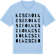 Blue Soul t-shirt med Kesebol ordlek t-shirt