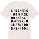 Vintage White t-shirt med Kiddanäs ordlek t-shirt