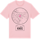 Pink Cotton t-shirt med Kikås t-shirt