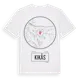 White t-shirt med Kikås t-shirt