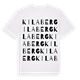 Kilaberg ordlek t-shirt