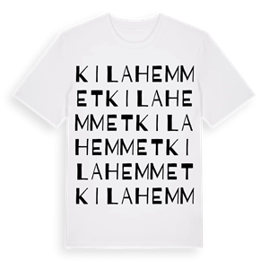 Kilahemmet ordlek t-shirt – ekologisk bomull t-shirt från Pinshirt