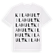 Kilahult ordlek t-shirt