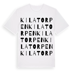 Kilatorpen ordlek t-shirt – ekologisk bomull t-shirt från Pinshirt