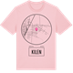 Pink Cotton t-shirt med Kilen t-shirt