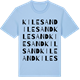 Blue Soul t-shirt med Kilesand ordlek t-shirt