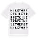 Kiletorpet ordlek t-shirt