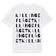Killingeflåget ordlek t-shirt