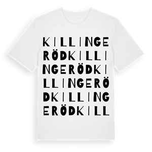 Killingeröd ordlek t-shirt – ekologisk bomull t-shirt från Pinshirt