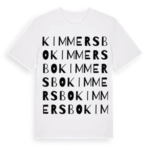 Kimmersbo ordlek t-shirt – ekologisk bomull t-shirt från Pinshirt