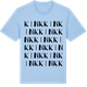 Blue Soul t-shirt med Kink ordlek t-shirt