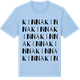Blue Soul t-shirt med Kinna ordlek t-shirt