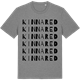 Mid Heather Gray t-shirt med Kinnared ordlek t-shirt