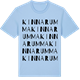 Blue Soul t-shirt med Kinnarumma ordlek t-shirt