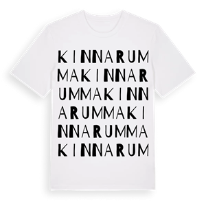 Kinnarumma ordlek t-shirt – ekologisk bomull t-shirt från Pinshirt