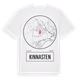 White t-shirt med Kinnasten t-shirt
