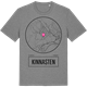 Mid Heather Gray t-shirt med Kinnasten t-shirt
