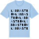 Blue Soul t-shirt med Kinnaström ordlek t-shirt
