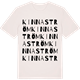 Vintage White t-shirt med Kinnaström ordlek t-shirt