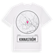 White t-shirt med Kinnaström t-shirt
