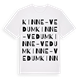 Kinne-Vedum ordlek t-shirt