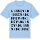 Blue Soul t-shirt med Kinnevad ordlek t-shirt