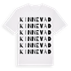 Kinnevad ordlek t-shirt