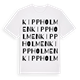 Kippholmen ordlek t-shirt