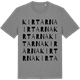 Mid Heather Gray t-shirt med Kirtarna ordlek t-shirt