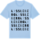Blue Soul t-shirt med Kissleberg ordlek t-shirt