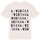 Vintage White t-shirt med Kivenäbb ordlek t-shirt