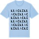 Blue Soul t-shirt med Klacke ordlek t-shirt