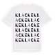 Klacke ordlek t-shirt