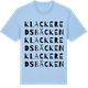 Blue Soul t-shirt med Klackeredsbäcken ordlek t-shirt