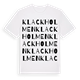 Klackholmen ordlek t-shirt