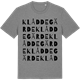 Mid Heather Gray t-shirt med Klåddegärde ordlek t-shirt