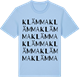 Blue Soul t-shirt med Klämma ordlek t-shirt