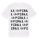 Klampen ordlek t-shirt