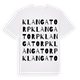 Klangatorp ordlek t-shirt