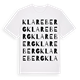 Klareberg ordlek t-shirt