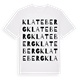 Klateberg ordlek t-shirt