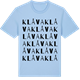 Blue Soul t-shirt med Klåva ordlek t-shirt