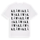 Klåva ordlek t-shirt