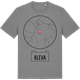 Mid Heather Gray t-shirt med Kleva t-shirt