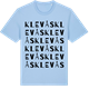 Blue Soul t-shirt med Klevås ordlek t-shirt