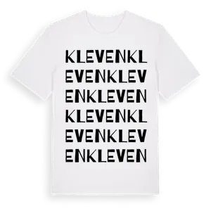 Kleven ordlek t-shirt – ekologisk bomull t-shirt från Pinshirt