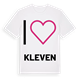 Jag älskar Kleven t-shirt stort tryck